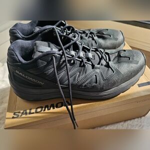 Salomon Black Athletic Shoes